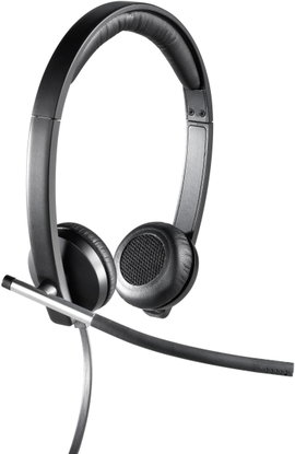 Logitech 981-000519 Számítógép On Ear headset Vezetékes mikrofon zajelnyomás Hangerő szabályozás, Mi