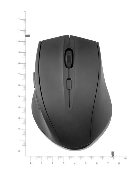 SpeedLink CALADO Silent Mouse Ergonomikus egér Rádiójel vezérlésű Optikai Fekete 5 Gombok 1600 dpi E 4. kép