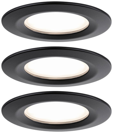 Paulmann 93081 Set Nova Plus LED-es beépíthető lámpa LED 18 W Fekete