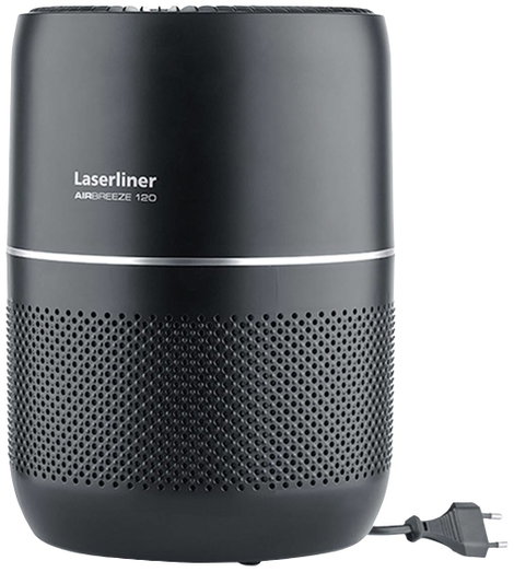 Laserliner 085.120A AirBreeze 120 Légtisztító 30 m² Fekete