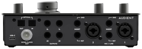 Audio csatlakozó Audient iD24 Monitor felügyelet, Szoftverrel 5. kép