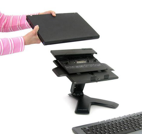 Ergotron Neo-Flex® Notebook Lift Stand Notebook állvány Dönthető, Állítható magasság 10. kép