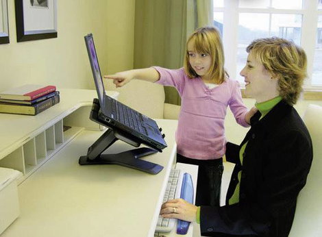 Ergotron Neo-Flex® Notebook Lift Stand Notebook állvány Dönthető, Állítható magasság 5. kép
