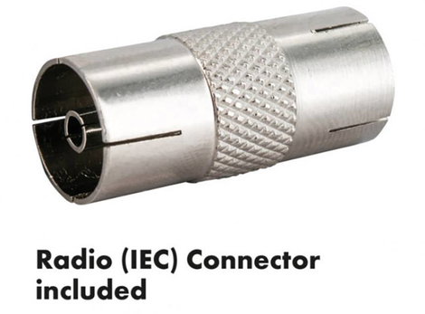 Schwaiger DTA4000 Aktív DVB-T/T2 laposantenna Kültér Erősítés: 36 dB Fehér 10. kép