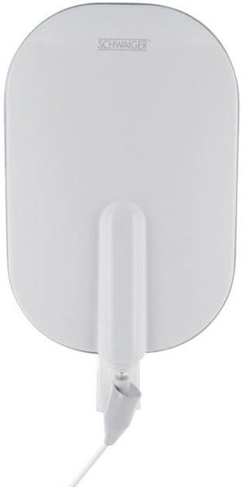 Schwaiger DTA4000 Aktív DVB-T/T2 laposantenna Kültér Erősítés: 36 dB Fehér