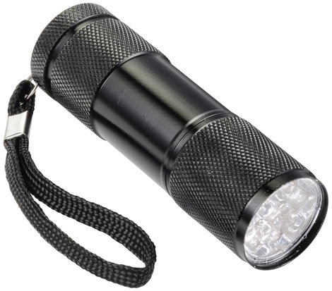 UV LED Kézilámpa Csuklópánt Elemekről üzemeltetett 36 g 2. kép