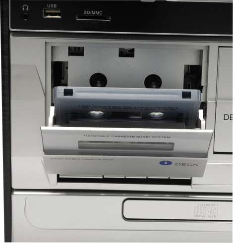 Denver MRD-166 Sztereo berendezés DAB+, Lemezjátszó, SD, URH, USB Felvétel funkció 2 x 2 W Fekete 8. kép