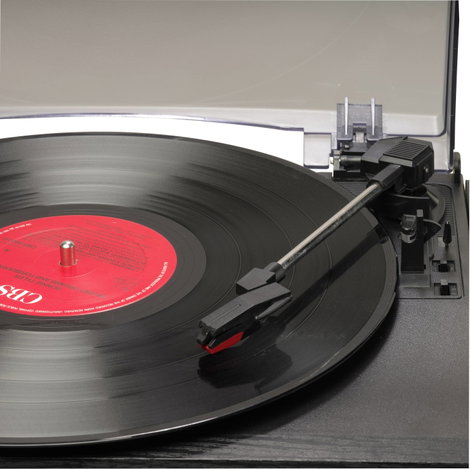 Denver MRD-166 Sztereo berendezés DAB+, Lemezjátszó, SD, URH, USB Felvétel funkció 2 x 2 W Fekete 9. kép