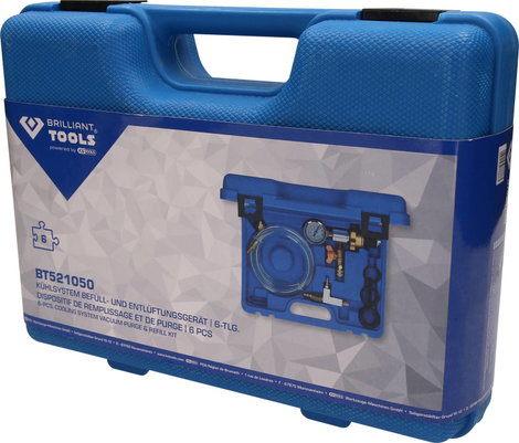 Brilliant Tools BT521050 Hűtőrendszer töltő és légtelenítő berendezés, 6 db 4. kép