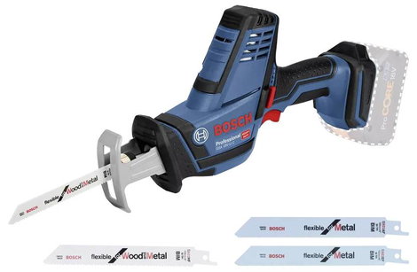 Bosch Professional GSA 18V-LI C Akkus kardfűrész 06016A5004 akku nélkül 18 V 2. kép