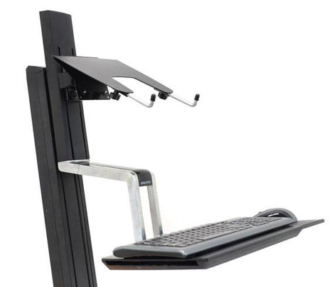 Ergotron Notebook tartó Alkalmas sorozat: Ergotron LX monitor tartók Fekete 7. kép