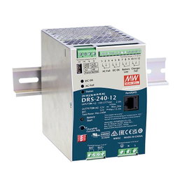 Mean Well DRS-240-12 Kalapsínes tápegység 12 V 20 A 240 W Kimenetek száma:1 x Tartalom, tartalmi egy
