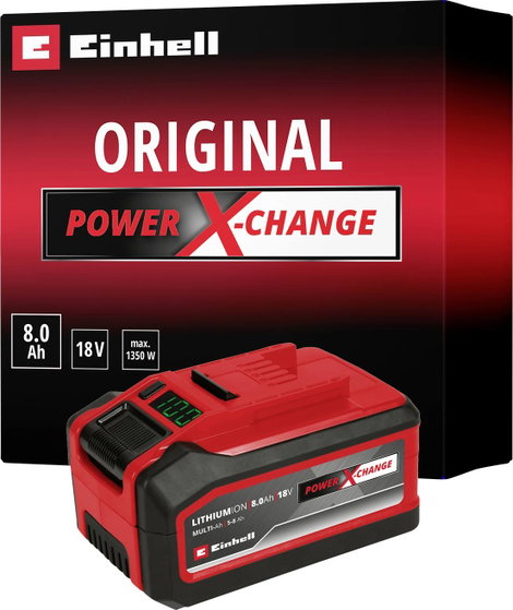 Einhell PXC Plus 18V 5-8 Ah Multi-Ah Power X-Change 4511600 Szerszám akku 18 V 5 Ah, 8 Ah Lítiumion