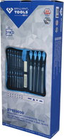 Brilliant Tools BT103030 Reszelőkészlet reszelőkefével, 19 db 1 db 3. bélyegkép