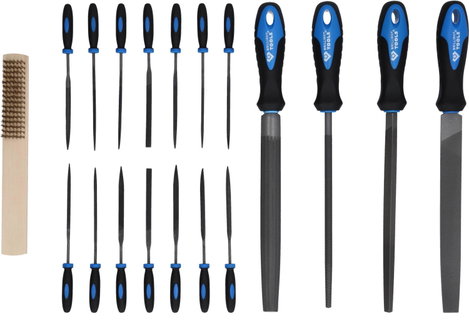Brilliant Tools BT103030 Reszelőkészlet reszelőkefével, 19 db 1 db 4. kép