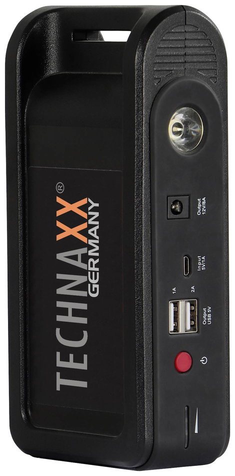Gyorsindító, Powerbank, kompresszor és munkalámpa, 350 A, Technaxx TX-218 3. kép