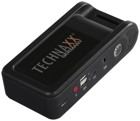 Gyorsindító, Powerbank, kompresszor és munkalámpa, 350 A, Technaxx TX-218 5. kép
