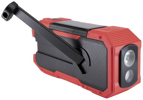 Albrecht DR 112 Kültéri rádió DAB+, URH Vészhelyzeti rádió, USB, Bluetooth® Akkutöltő funkció, Kézi 2. kép