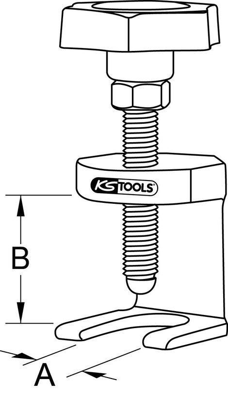 Univerzális ablaktörlő kar lehúzó típus 1, 11mm KS Tools 7001193 10. kép
