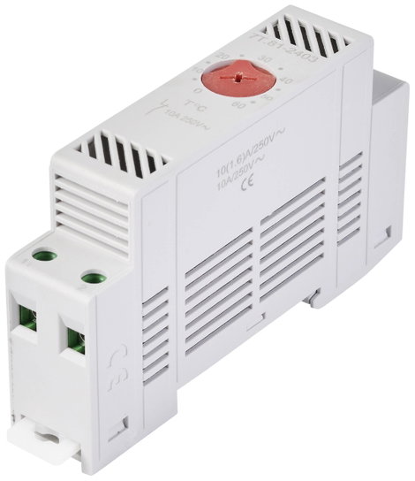 TRU COMPONENTS Termosztát TC-7T.81-240NC 1 nyitó (H x Sz x Ma) 88.8 x 47.8 x 17.5 mm 1 db 2. kép