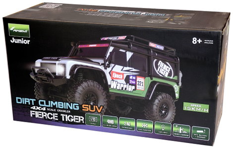 Amewi Dirt Climbing Fierce Tiger 1:10 Brushed RC modellautó Elektro Crawler 4WD RtR 2,4 GHz Akkuval 4. kép