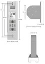 Schellenberg 22727 RD65 PLUS Elektromos gurtni tekercselő 23 mm Húzóerő (max.) 45 kg Beépíthető 3. bélyegkép