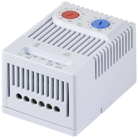 TRU COMPONENTS Termosztát TC-ZR011 1 záró, 1 nyitó (H x Sz x Ma) 67 x 46 x 50 mm 1 db 2. kép