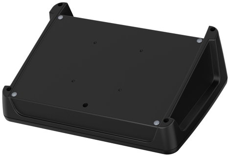 Bopla BoPad BOP 10.1 P-9005-SET Pultos műszerdobozok 285 x 198 x 92.90 ABS Fekete (RAL 9005) 1 db 2. kép