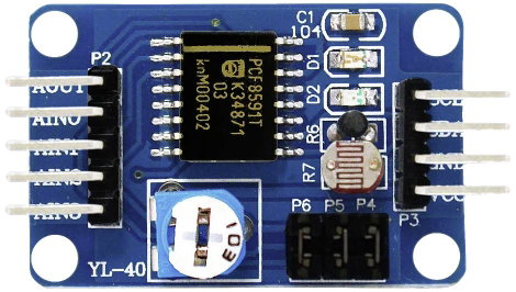 Iduino ME702 Analóg-digitális váltó, RS232 ME702