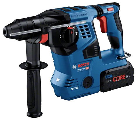 Bosch Professional GBH 18V-28 C solo SDS-Plus-Akkus fúrókalapács 18 V Lítiumion akku nélkül, töltő n 2. kép