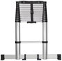 TOOLCRAFT TO-7868814 Alumínium/műanyag Teleszkópos létra Összecsukható Fekete/ezüst EN 131 10.1 kg 2. bélyegkép