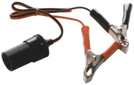 HP Autozubehör Aljzat akkumulátor pólus bilincsekkel Terhelhetőség max.=8 A 12/24 V