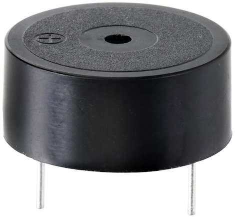 TRU COMPONENTS TC-10475824 Piezo jeladó Zajkibocsátás: 80 dB Feszültség: 12 V Tartós hangjel 1 db