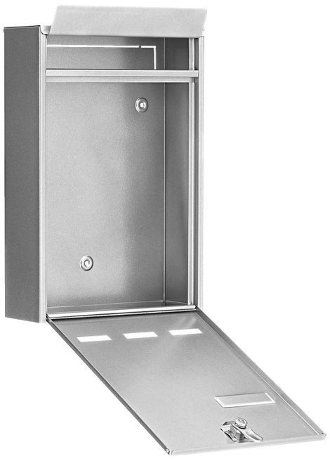 Burg Wächter 61020 POCKET 5871 SI Postaláda Acél Ezüst Kulcsos zár 3. kép