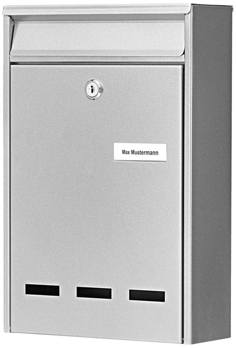 Burg Wächter 61020 POCKET 5871 SI Postaláda Acél Ezüst Kulcsos zár 5. kép