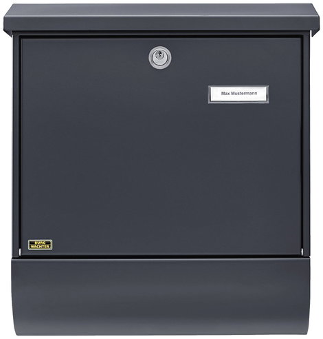 Burg Wächter 38215 SET VARIO 86720 ANT (EC) Postaláda Acél Antracit Kulcsos zár