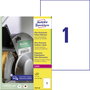 Avery-Zweckform B4775-50 Univerzális etikett 210 x 297 mm Polietilén fólia Fehér 50 db Véglegesen ta bélyegkép
