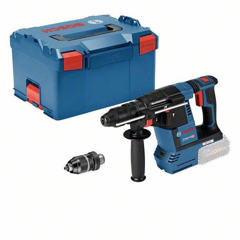 Bosch Professional GBH 18V-26 F solo SDS-Plus-Akkus fúrókalapács 18 V Lítiumion kefe nélkül, Hordtás