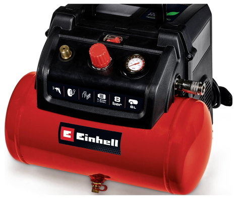 Einhell TC-AC 190/6/8 OF Sűrített levegős kompresszor 6 l 8 bar 5. kép