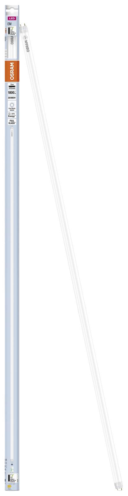 OSRAM LED EEK: E (A - G) G13 Cső forma T8 15 W = 36 W Semleges fehér (Ø x H) 26.80 mm x 1213 mm 1 db 3. kép