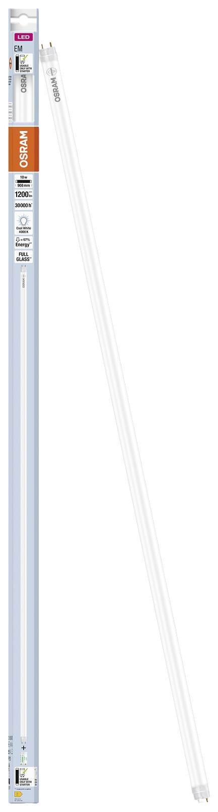 OSRAM LED EEK: E (A - G) G13 Cső forma T8 10 W = 30 W Semleges fehér (Ø x H) 26.80 mm x 908 mm 1 db 3. kép