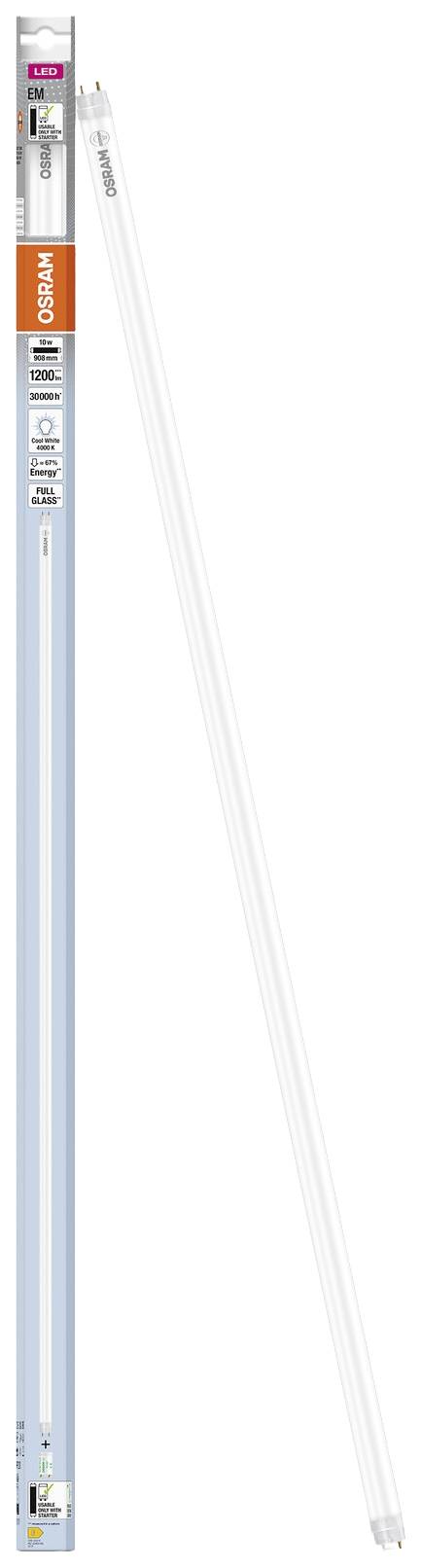 OSRAM LED EEK: E (A - G) G13 Cső forma T8 10 W = 30 W Semleges fehér (Ø x H) 26.80 mm x 908 mm 1 db 4. kép