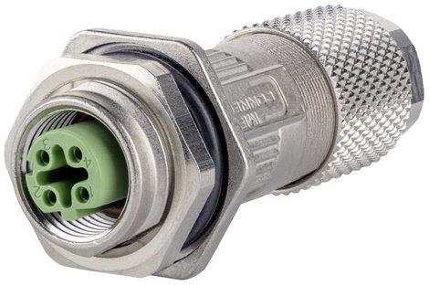 Metz Connect MMF881A115-0001 Összekötő Alj Össz pólusszám: 4 1 db
