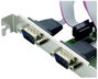 Conceptronic SRC01G 2 port Soros dugaszkártya PCI-Express, Soros (9 pólusú) PCIe 4. bélyegkép
