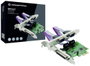 Conceptronic SPC01G 1+2 port Soros/párhuzamos dugaszkártya PCI-Express, Párhuzamos (IEEE 1284), Soro 2. bélyegkép