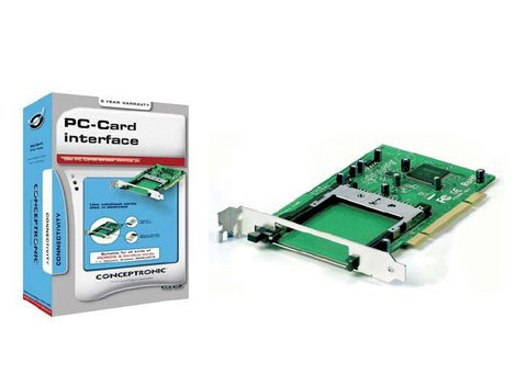 Conceptronic CIPCARD 1 port PCI Express kártya PCI-Express, PCMCIA PCIe 2. kép