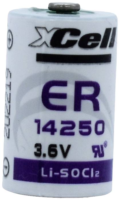 XCell ER14250 Speciális elem 1/2 AA Lítium 3.6 V 1200 mAh 1 db