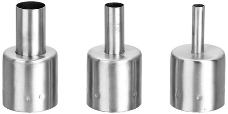 TOOLCRAFT ZD-8908HT1 + ZD-8908HT2 + ZD-8908HT3 Hőlégfúvó dűzni Gömbölyű Hegy méret 5 mm, 8 mm, 12 mm
