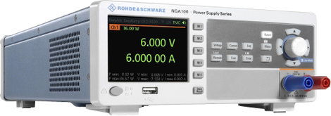 Rohde & Schwarz NGA142COMb Labortápegység, szabályozható 100 V (max.) 2 A (max.) 80 W Távirányítható 2. kép