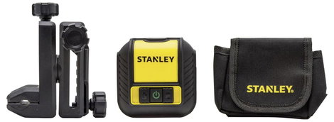 Stanley Kreuzlinienlaser Cubix grün 16m LK2 +/-4° m.Halter u. Tasche Keresztvonalas lézer 2. kép